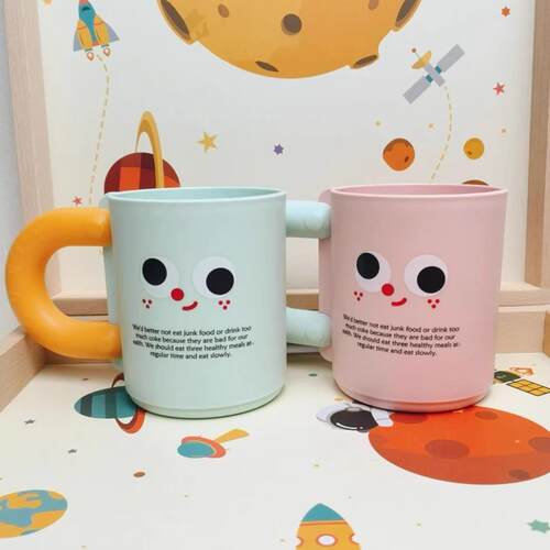 Cute and creative cartoon toothbrush cups for children and c
