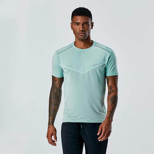 Sports men's and women's shirts, fitness running, short