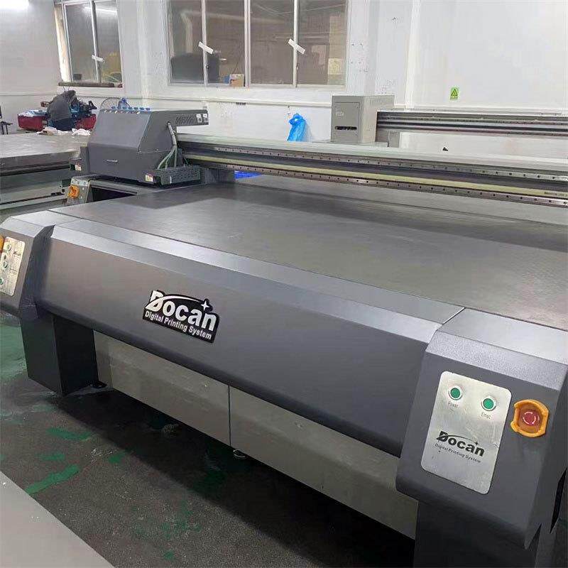 转让东川2030地毯3D彩印喷画机 理光G5G6脚垫UV喷墨平板打印机