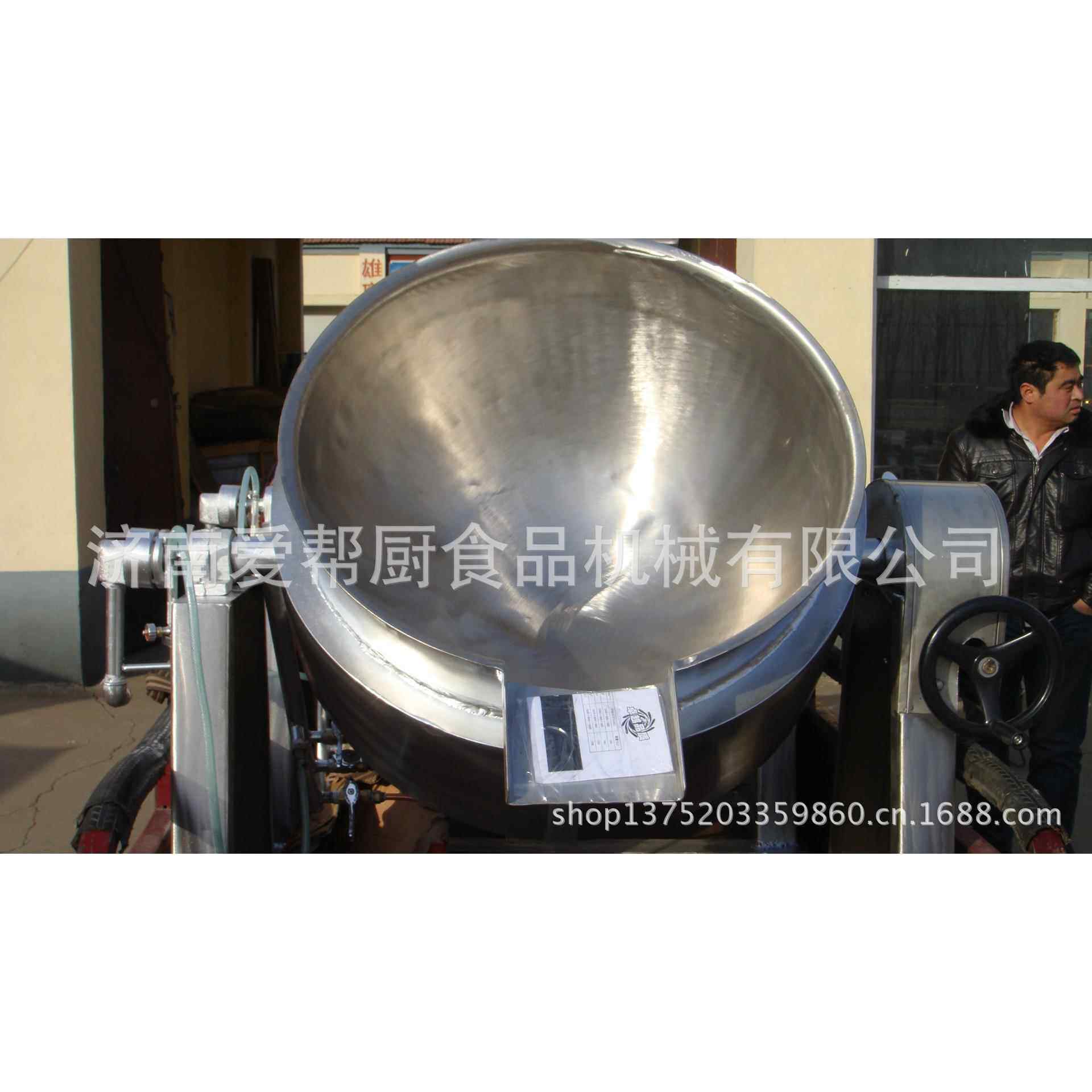 应优质不锈钢自动CT6J6C电锅加热蒸汽饭式夹层供食堂店大锅蒸煮锅