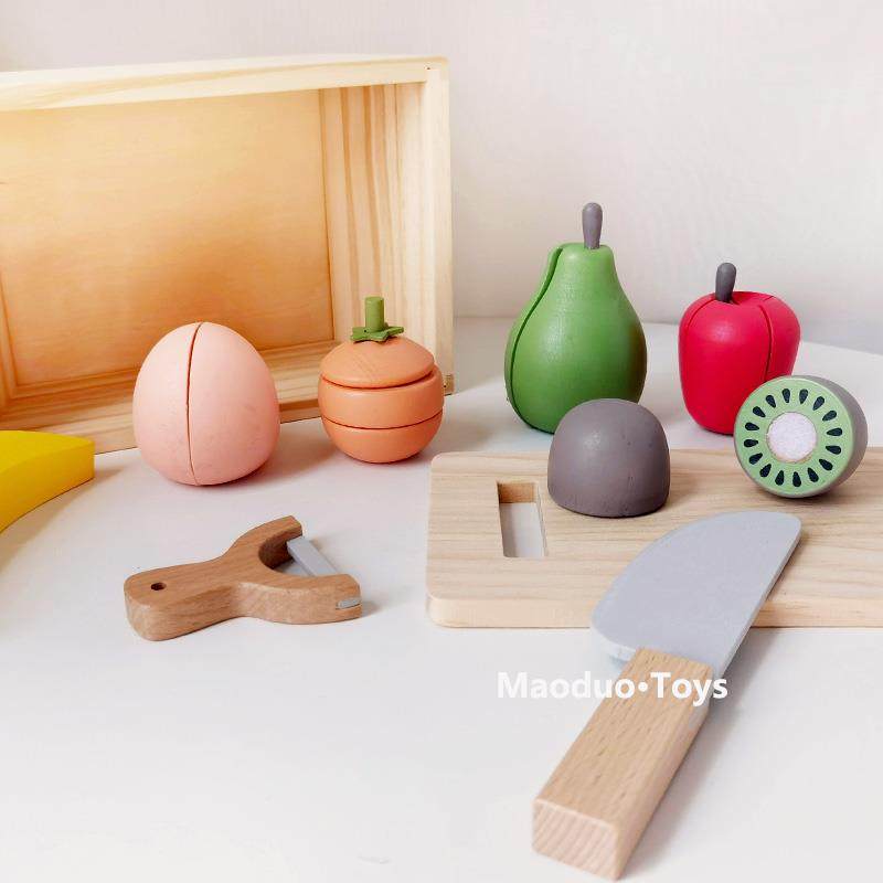 儿童扮家家酒主题玩具实木3-6岁宝宝模拟彷真游戏套餐切切看女男o