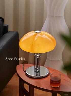 Arce·中古台灯包豪斯南瓜台灯高颜值台灯氛围感灯高级充电床头灯