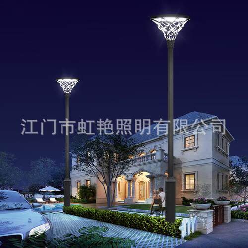 户外3米花园草坪灯一体化太阳能庭院灯公园小区led景观路灯防水