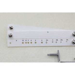 蝴蝶牌缩放制图尺340 蝴蝶缩放尺SF10绘图放大尺 10倍放大尺