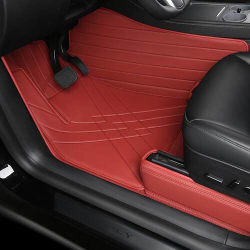 【跨境】适用Toyota Corolla 2014-2022汽车脚垫防水耐磨皮革地垫