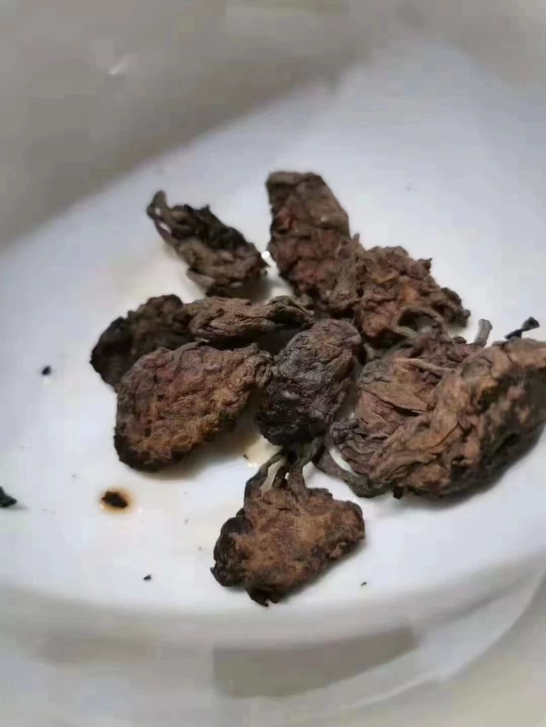 2008年老茶頭糯香花香普洱熟茶500克/袋 普洱茶 BUASHOP普洱老茶