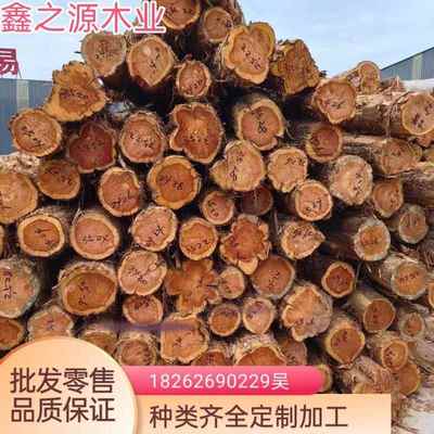 红心柏 香柏木 圆柱柏木原木防腐家具材棺木寿材 红雪松板材木方