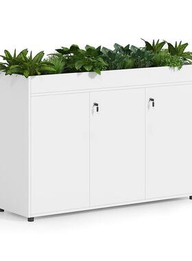 花物槽柜隔隔断柜断柜绿植花柜草柜办公室屏风隔断矮柜花架置架子