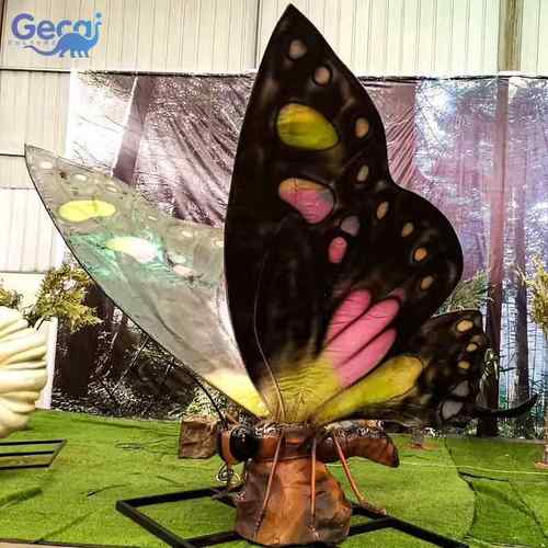 仿真蝴蝶蝉模型景区动物园科技馆博物馆展览大型动物昆虫摆件