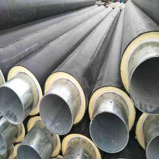 聚氨酯保温钢管供暖热力管道输送无缝螺旋大口径预制直埋保温钢管