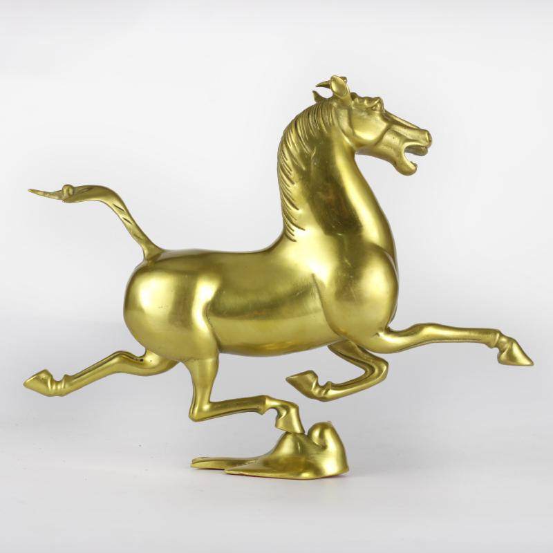 KBQ1黄铜马踏飞燕工艺品家居书房办公室桌面铜马摆件马年生日礼品,特色手工艺,其他特色工艺品,淘宝优惠券,粉丝福利购,淘宝优惠卷