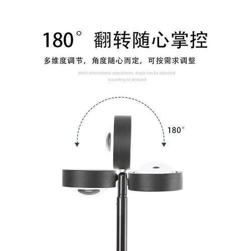 模阳落地式定时植物生长灯室内花园造景植物生长灯装饰两用补光灯