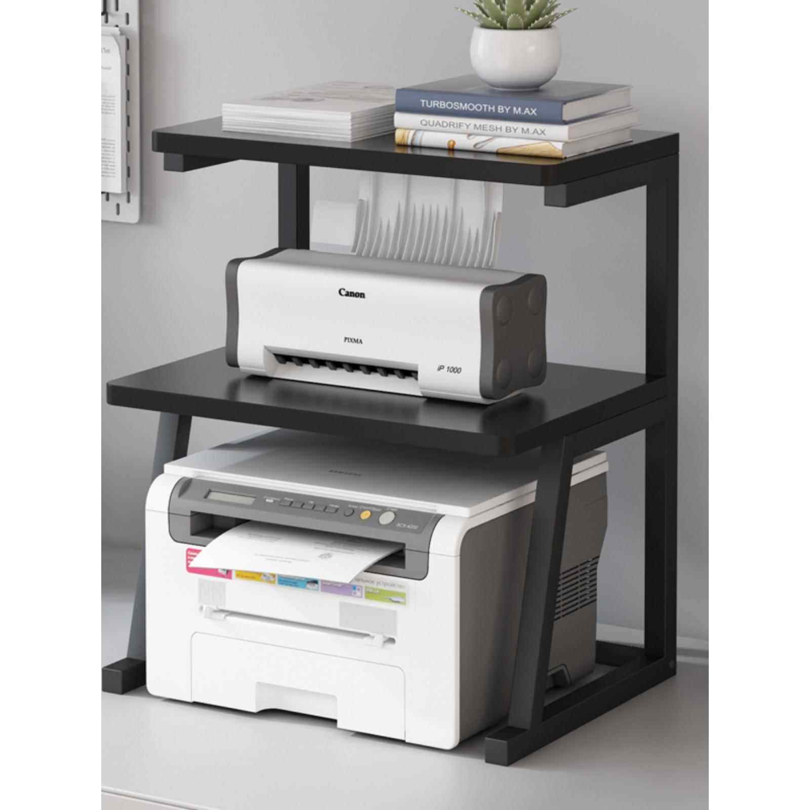 桌面三层小型打印机置物架办公室放针式票据打印机复印机收纳新品