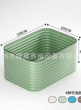 简约金属种菜床种植箱花园花盆植物户外阳台景观花卉花箱