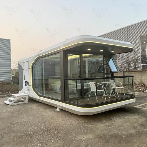 成品吊装景区民宿房屋 避暑山庄移动度假房屋 户外网红集装箱别墅