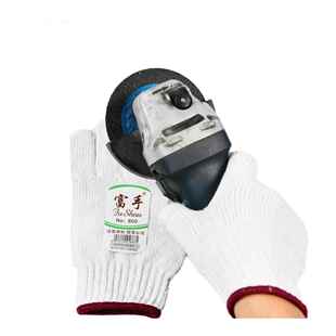 厂家劳直供棉PR6纱手套套保手套毛纺手6000g70g800g900g