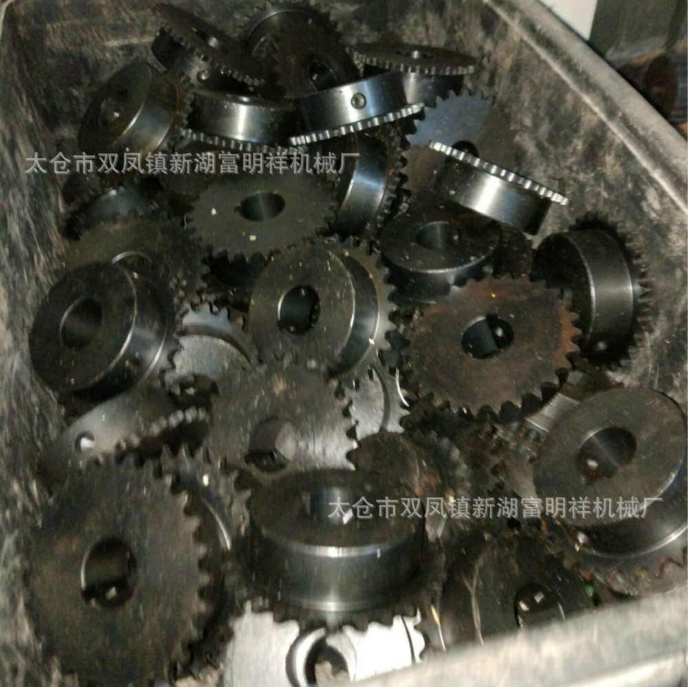 齿轮放料轴齿轮胶带分条机放料轴小齿轮太仓台钢胶带分条机配件