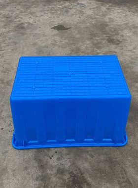 鄂州市90L塑料水箱 内径615*400*350白色塑料水箱 服装储藏箱