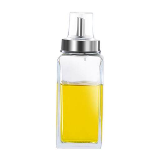 big oil sauce bottle vinegar glass soy cooking wine set