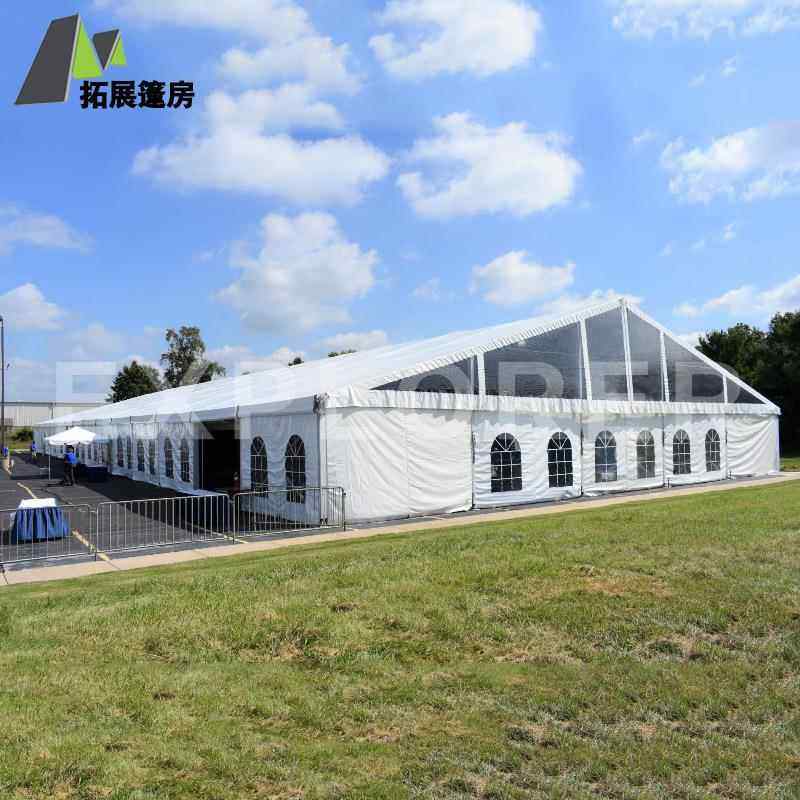 铝合金篷房人字顶帐篷工厂直销大型会展户外欧式婚庆展览帐篷