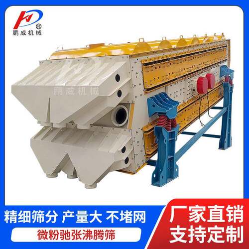 大型矿用筛选机不堵网驰张筛建筑垃圾振动筛可再生资源筛分设备