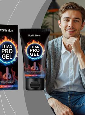 North Moon Men's Care Gel - Gentle Nourishing Comfort for Da