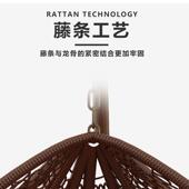 阳吊椅外秋千吊篮藤椅室内鸟巢椅户外双人吊床摇篮椅摇椅坐台睡两
