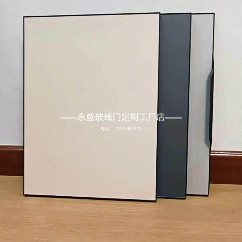 整体橱柜门定制铝蜂窝板带框门定做厨房免打孔自装订制门板浴室柜