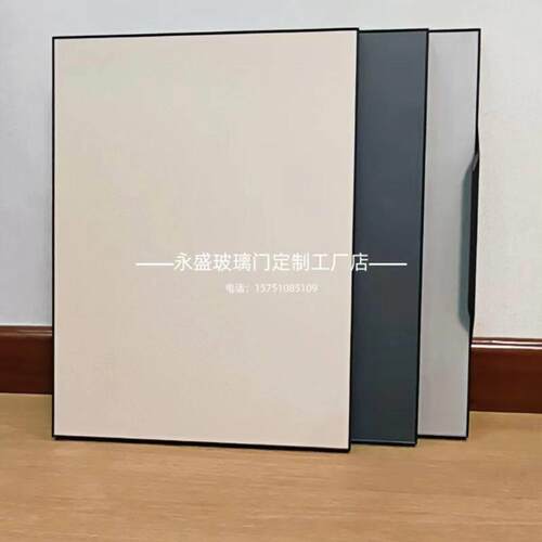 整体橱柜门定制铝蜂窝板带框门定做厨房免打孔自装订制门板浴室柜