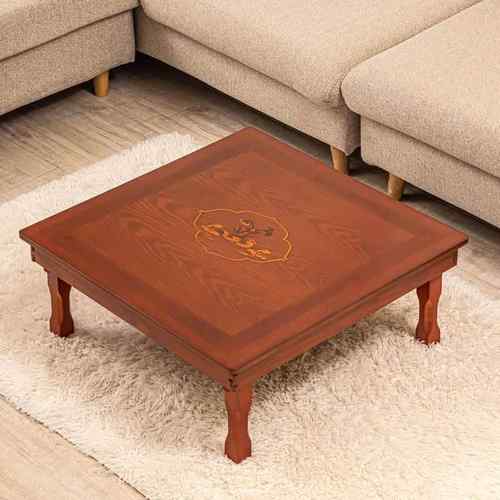 炕桌朝鲜民族饭桌餐桌韩式折叠桌方桌榻榻米矮桌懒人桌韩国飘窗小