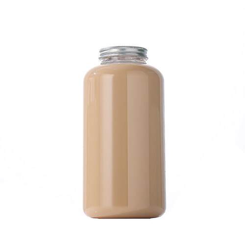 1000毫升大容量奶茶杯一次性带盖PET塑料瓶外卖饮品杯网红胖胖杯