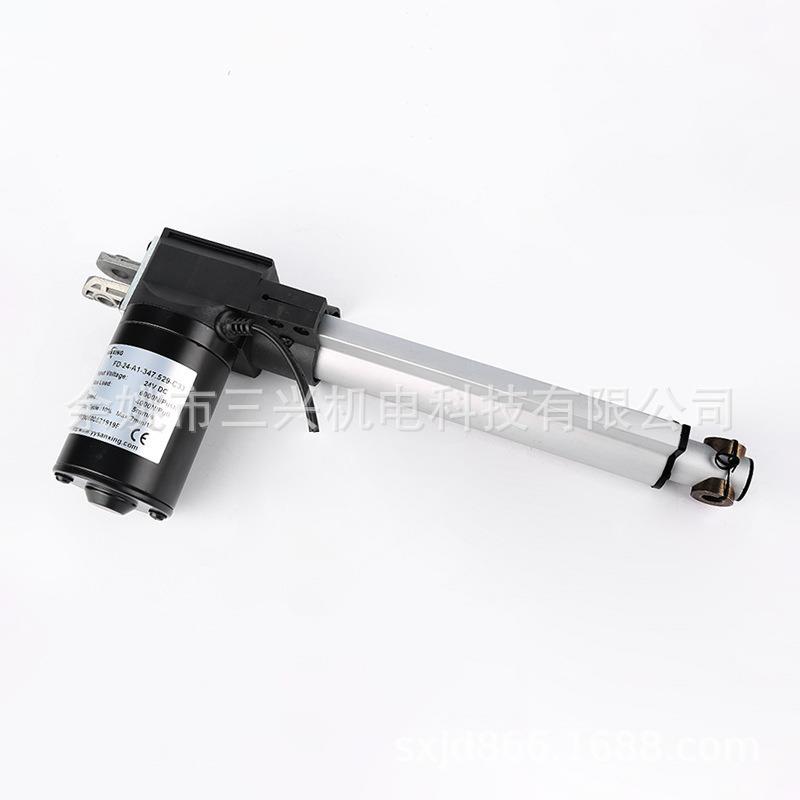 脚踏开关电动推杆线性驱动器行程推力12V厂家直销升降杆大功率