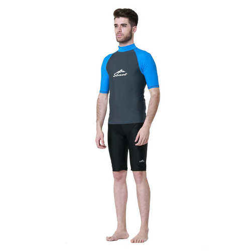 潜水服分体男女防晒袖浮潜冲浪服水母衣沙滩衣衣长防寒保暖冬724