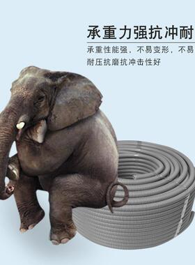 PP阻燃灰色波纹管阻燃电线护套用波纹管