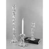 现代可及豪华树脂电镀银大气熔烛台桌面装 饰客人餐厅酒店家装