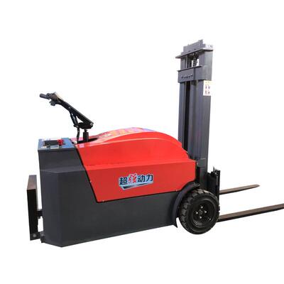 站驾驶无腿配重式电动小型叉车堆高车1吨1.2吨堆高仓储搬运神器