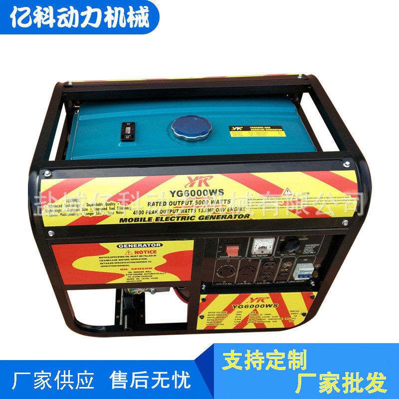汽油便捷家用发电机组ws款小型汽油车载户外发电机组