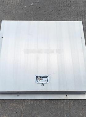 定制不锈钢天井盖方形人孔盖防盗带锁电力通信盖板家用防雨地窖盖