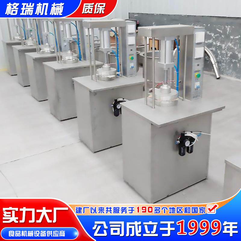 全自动烤鸭饼仿手工烙花烤鸭卷饼皮机 四排春饼荷叶饼机设备