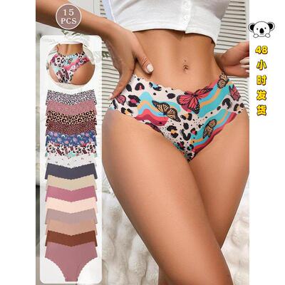 F 71593 Ice silk traceless low waist brief 冰丝无痕低腰三角