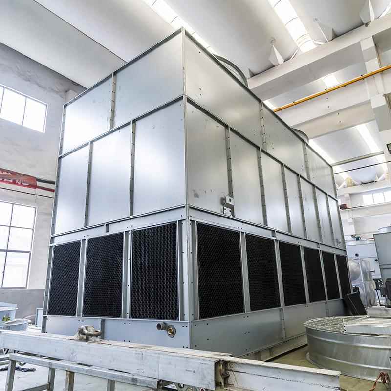 HN外形逆流S冷规却塔中B央空调工业冷却水塔闭式降温冷却SHBN水塔