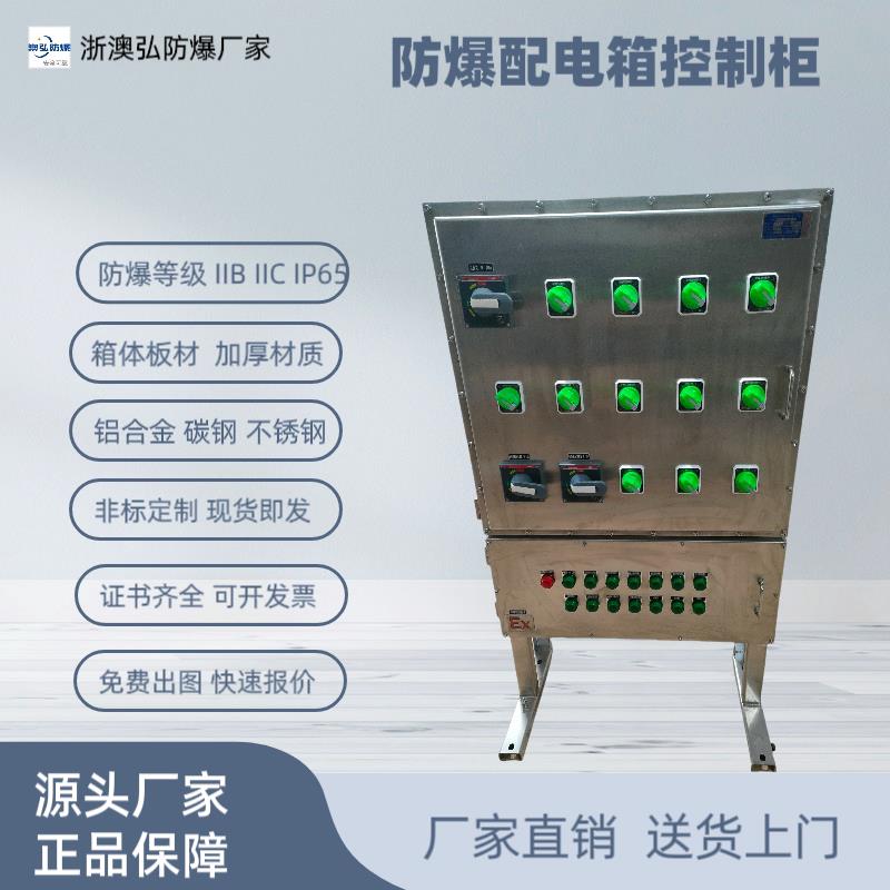 不锈钢防爆配电箱开 关电源检修接线 线箱动力照明仪表箱电伴热控