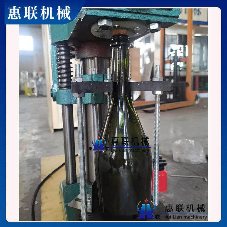 香槟酒打塞机 起泡酒木塞压塞机 电动打塞设备半自动可出口