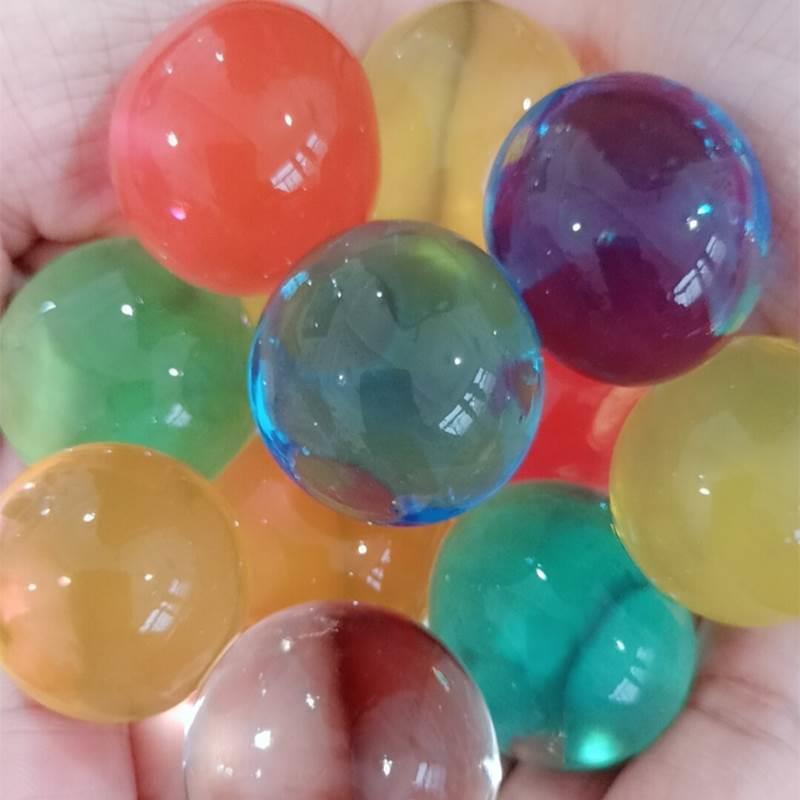 超大无毒水宝宝霸王珠泡大珠海绵宝宝吸水珠水培彩珠巨无霸珠光珠