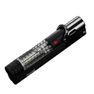 long lighter打火 Visible tank straight wheel gas grinding