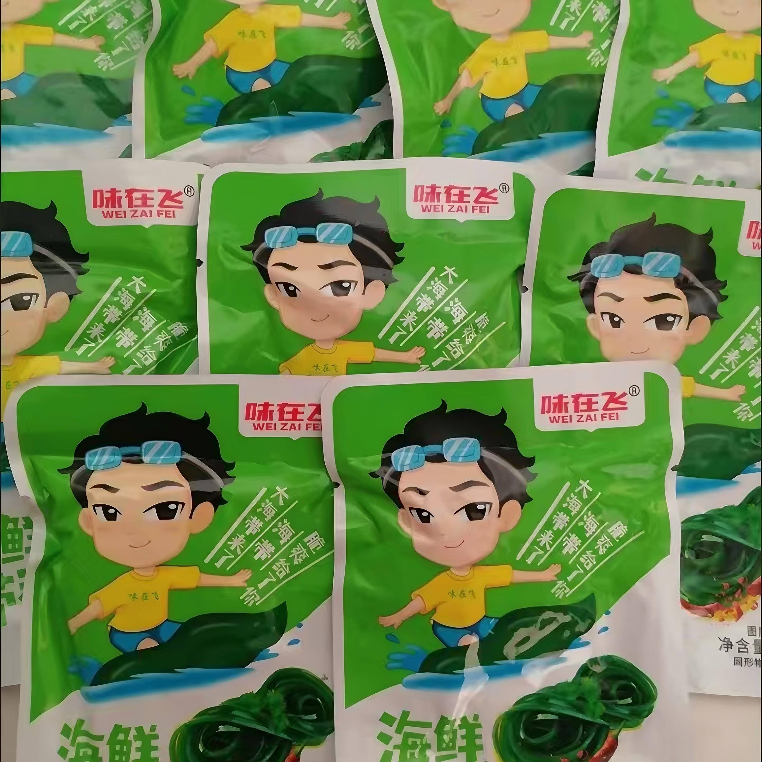 新货味在飞30g小包装鲜香海带丝开袋即食海带丝下饭菜开袋小包装