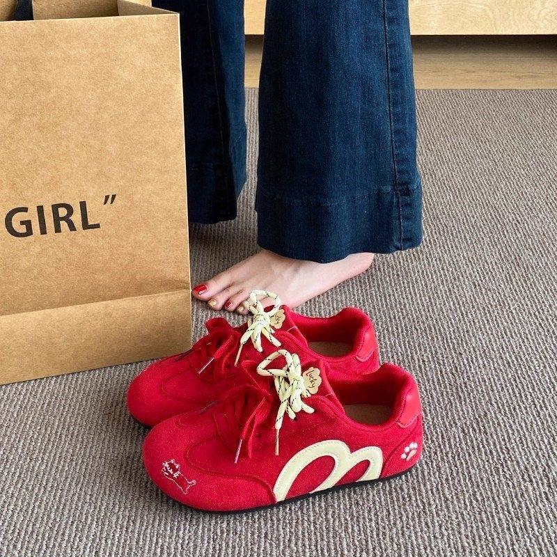 运动鞋孕妇保暖休闲软底老爹鞋