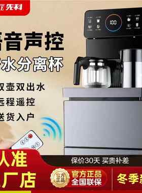 先科智能语音茶吧机家用制冷热全自动上水立式下置水桶高端饮水机