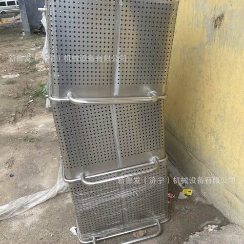 304不锈钢打孔料车200升不锈钢沥水车肉鱼虾不锈钢沥水车