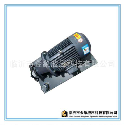 液压系统液压泵站5.5KW卧出回油齿轮泵FC系列112L液压动力站泵站